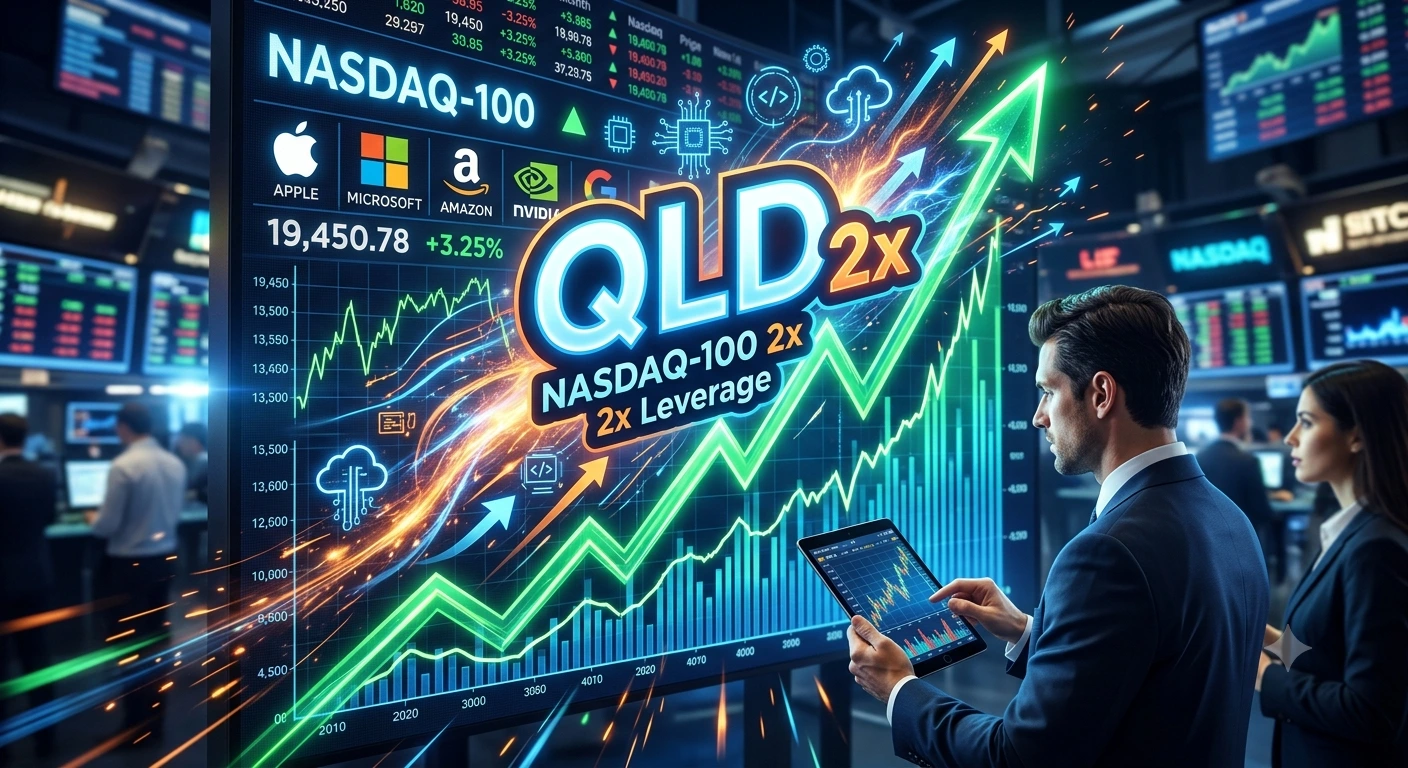 QLD 나스닥100 2배 레버리지 ETF 백테스트 전 알아보기