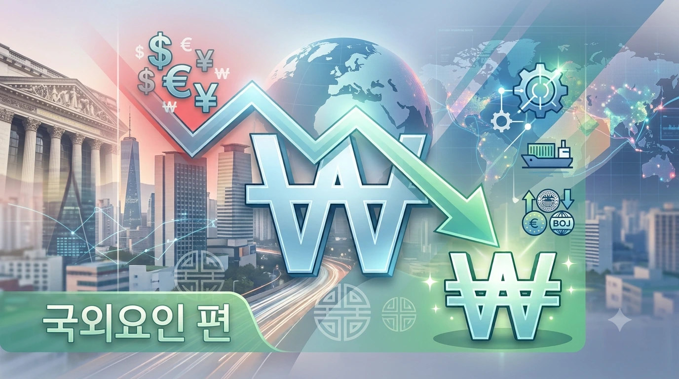 원달러 환율 하락 이유, 해외에서는 무슨 일이 있었나