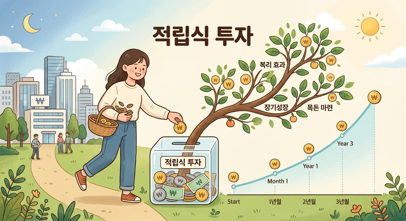 나스닥 조정장 적립식 투자로 버티는 법